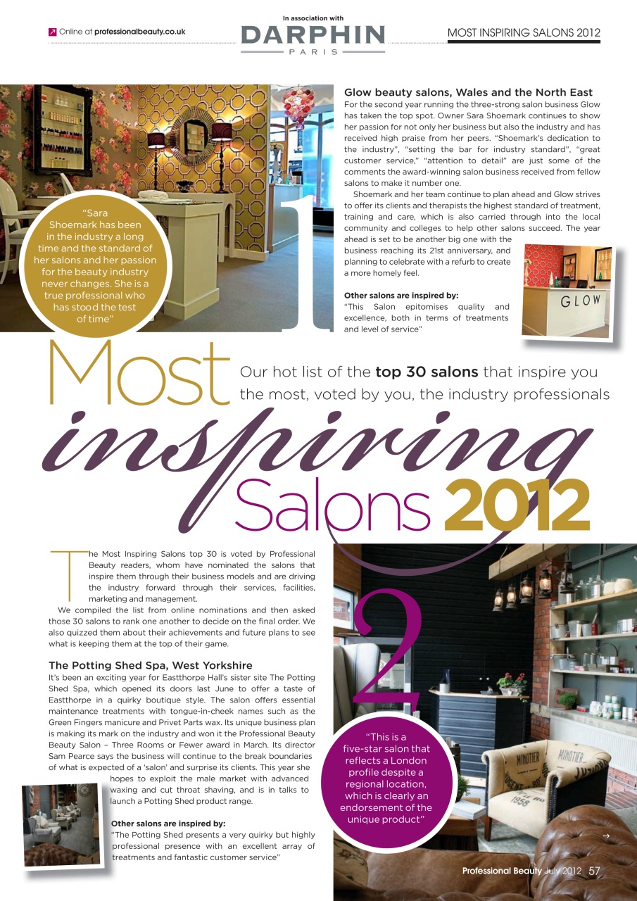 Professional Beauty Preview Pages