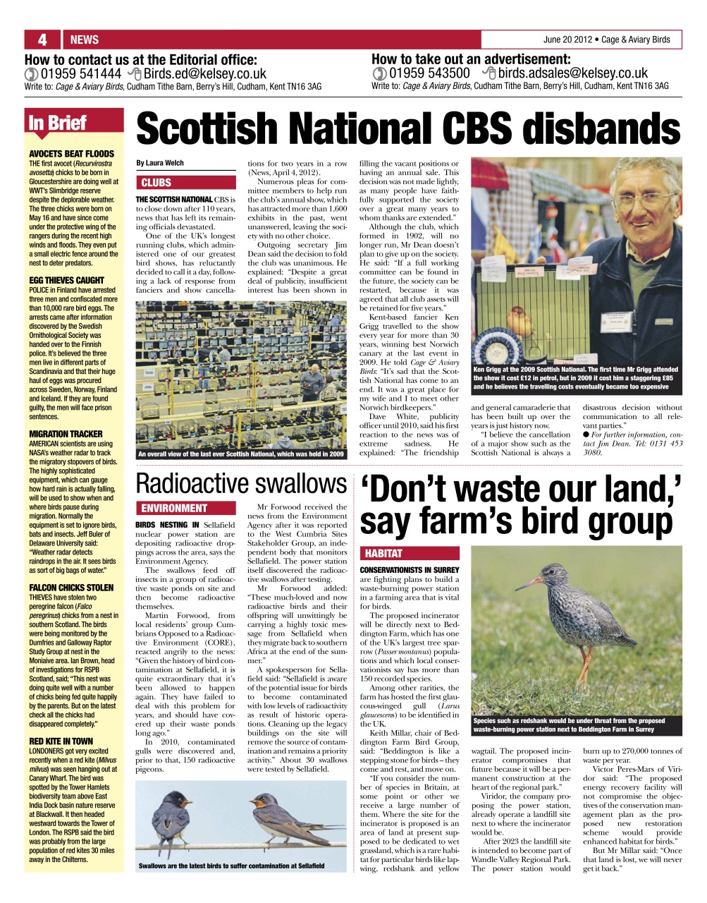 Cage & Aviary Birds Preview Pages