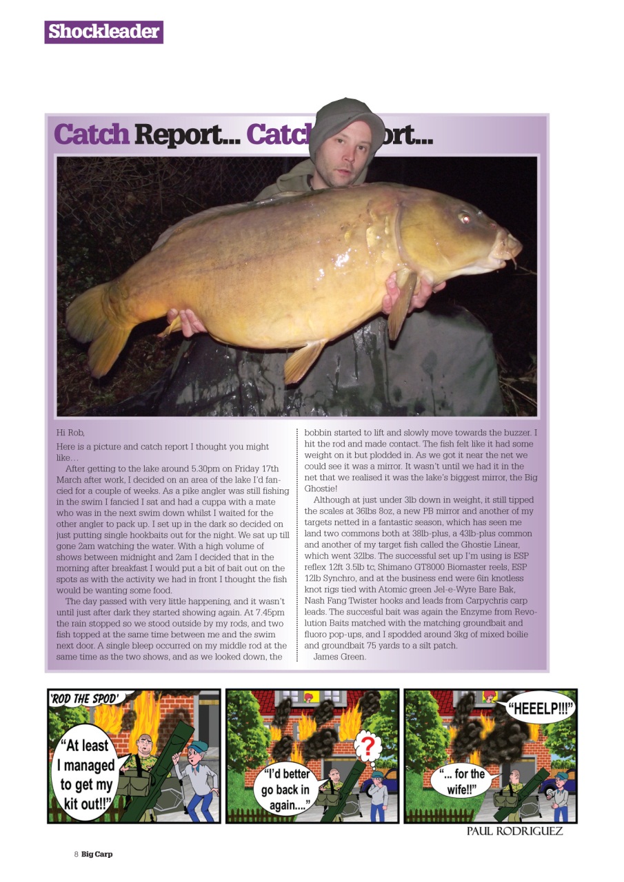 Big Carp Magazine Preview Pages