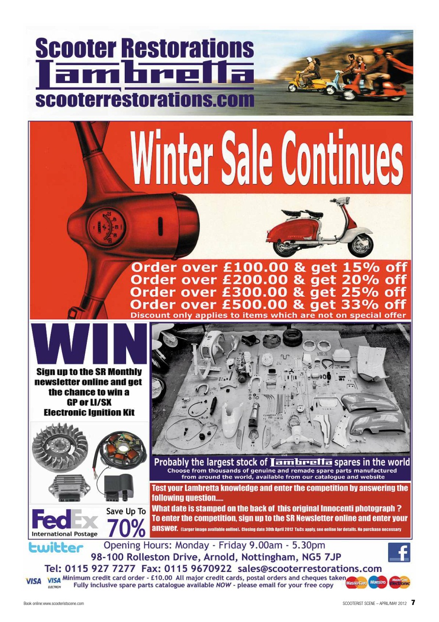 Classic Scooterist Preview Pages