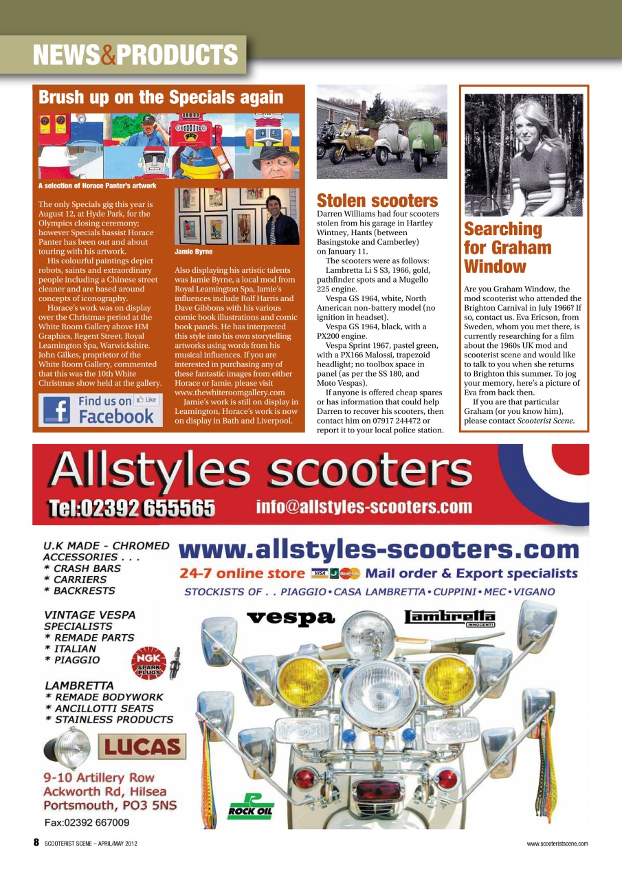 Classic Scooterist Preview Pages