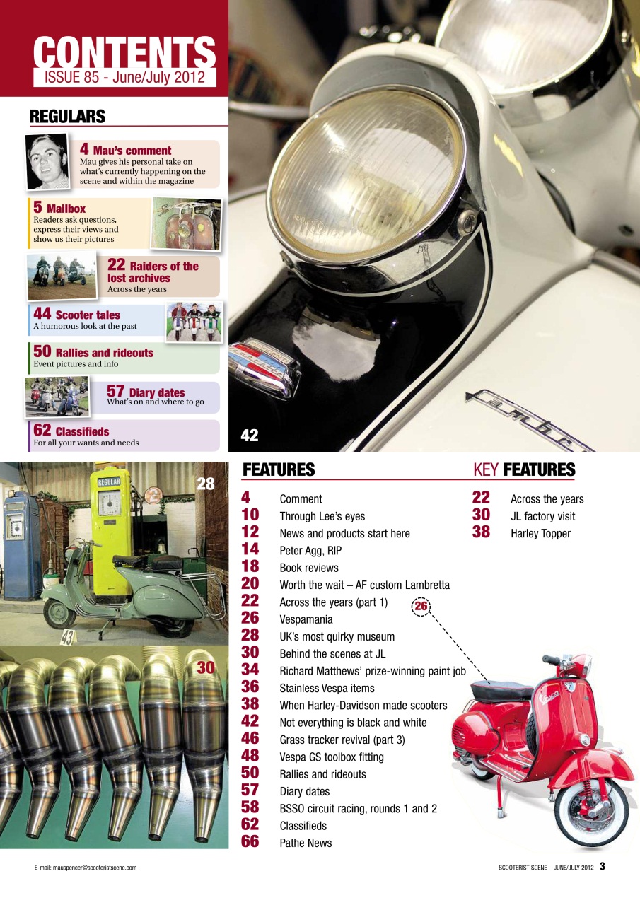 Classic Scooterist Preview Pages