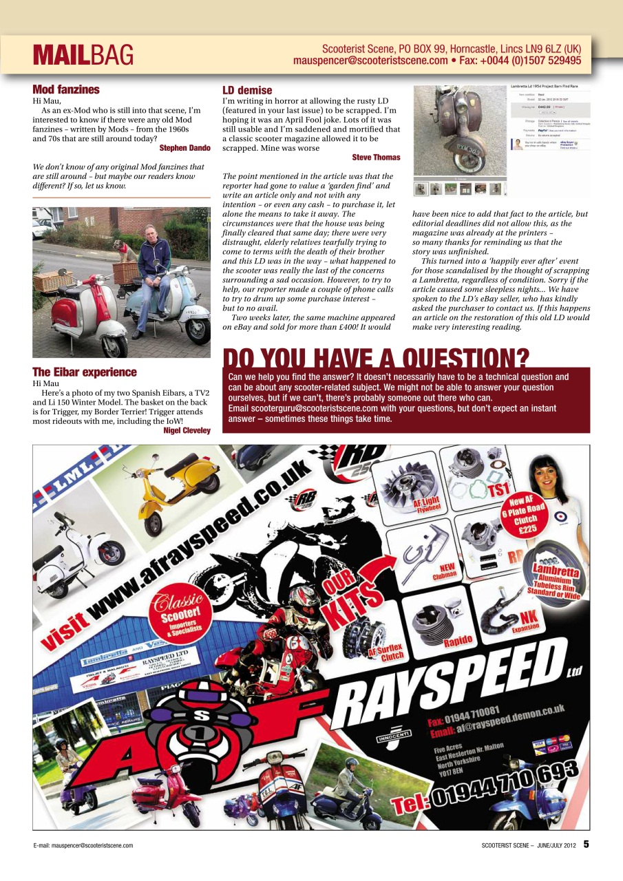 Classic Scooterist Preview Pages