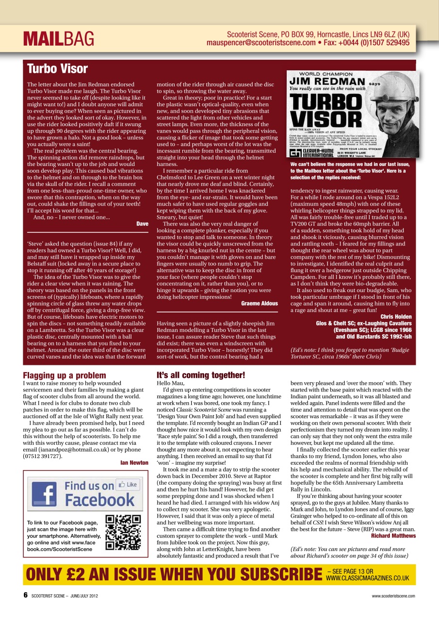 Classic Scooterist Preview Pages