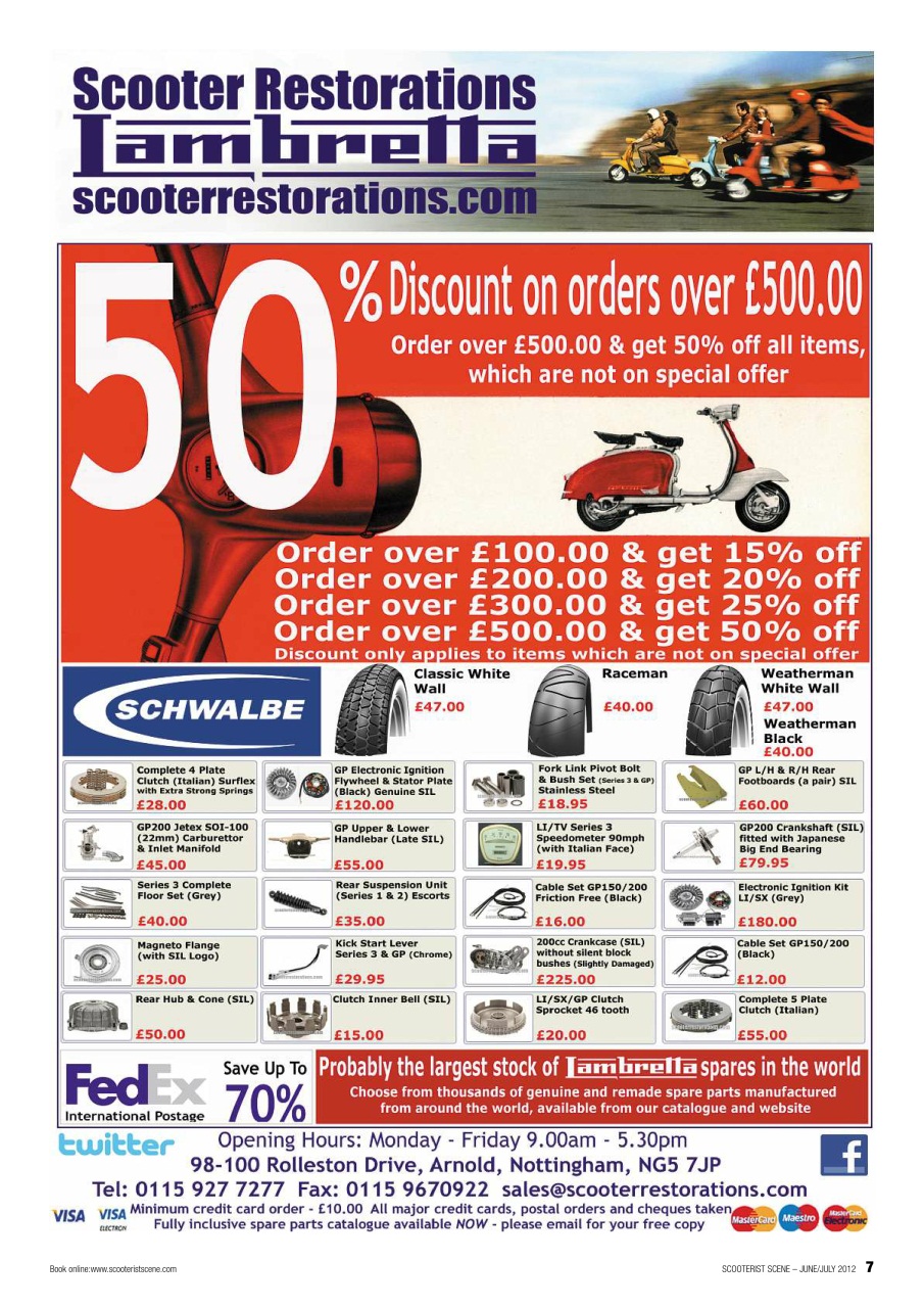 Classic Scooterist Preview Pages