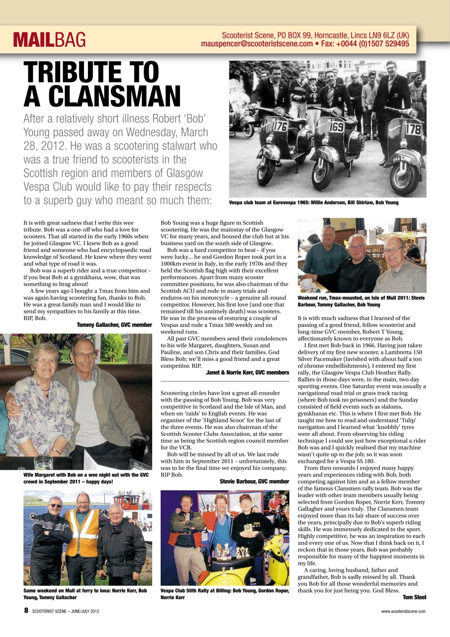 Classic Scooterist Preview Pages