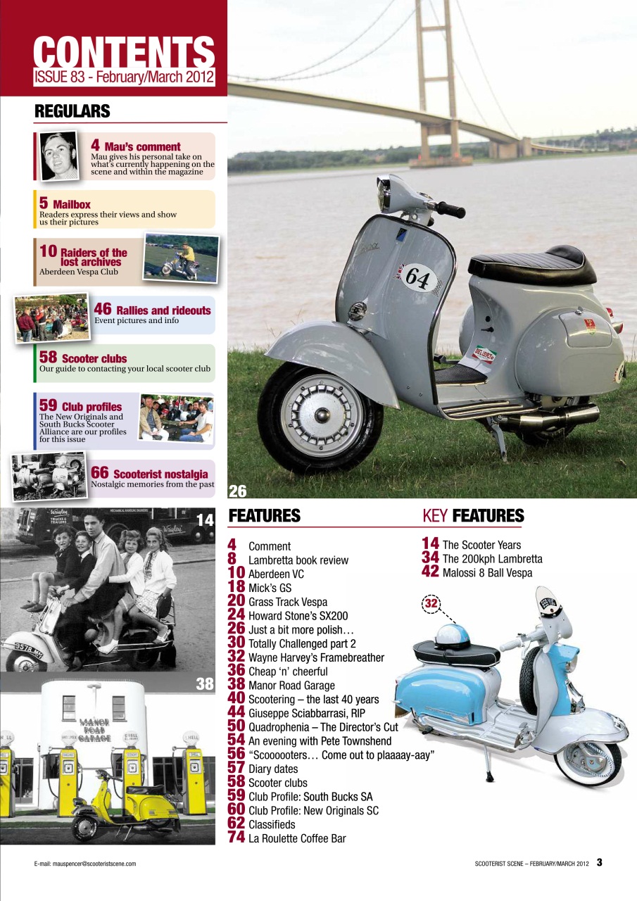 Classic Scooterist Preview Pages