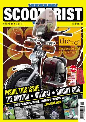 Classic Scooterist issue Aug-Sep 2011