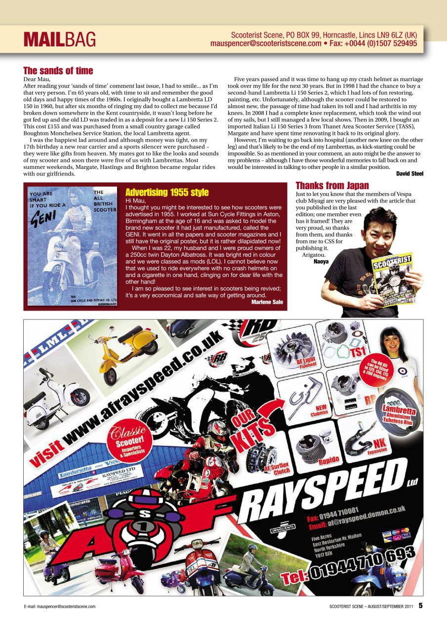 Classic Scooterist Preview Pages