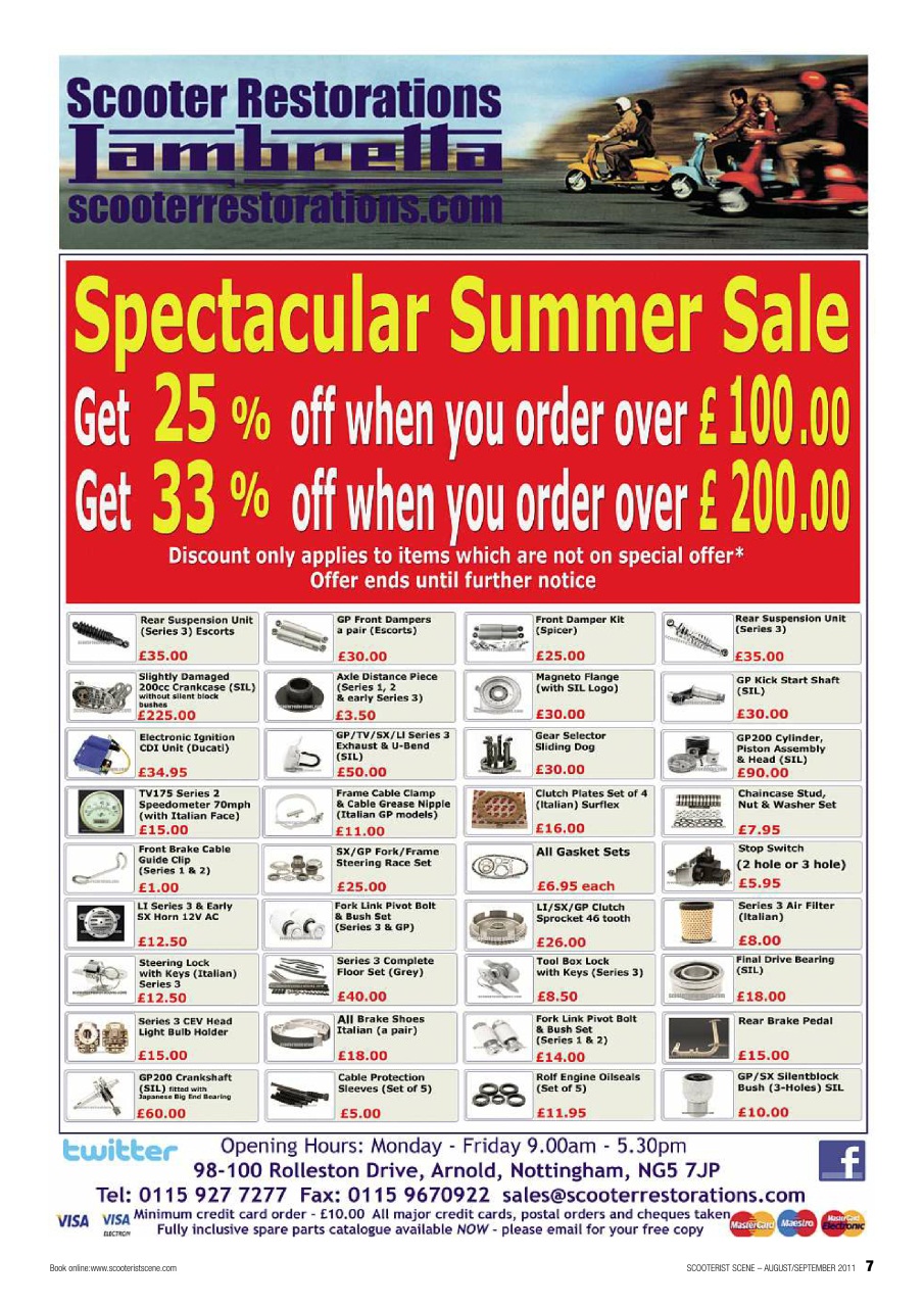 Classic Scooterist Preview Pages