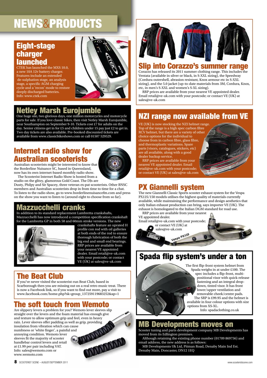 Classic Scooterist Preview Pages