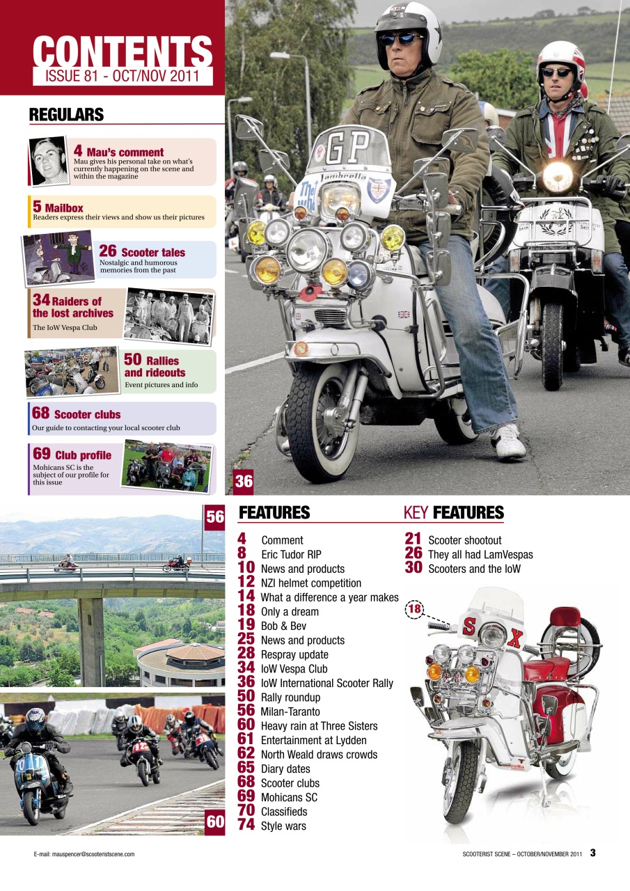 Classic Scooterist Preview Pages