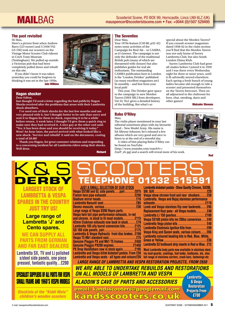 Classic Scooterist Preview Pages