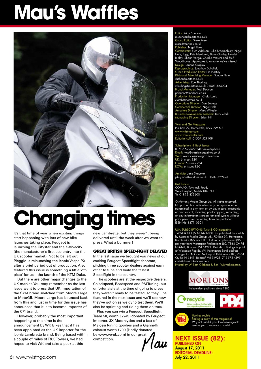 Twist & Go Preview Pages