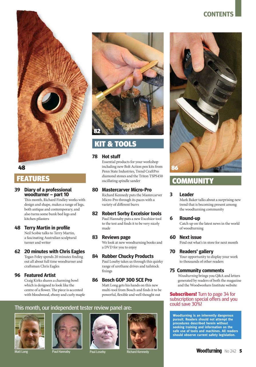 Woodturning Preview Pages