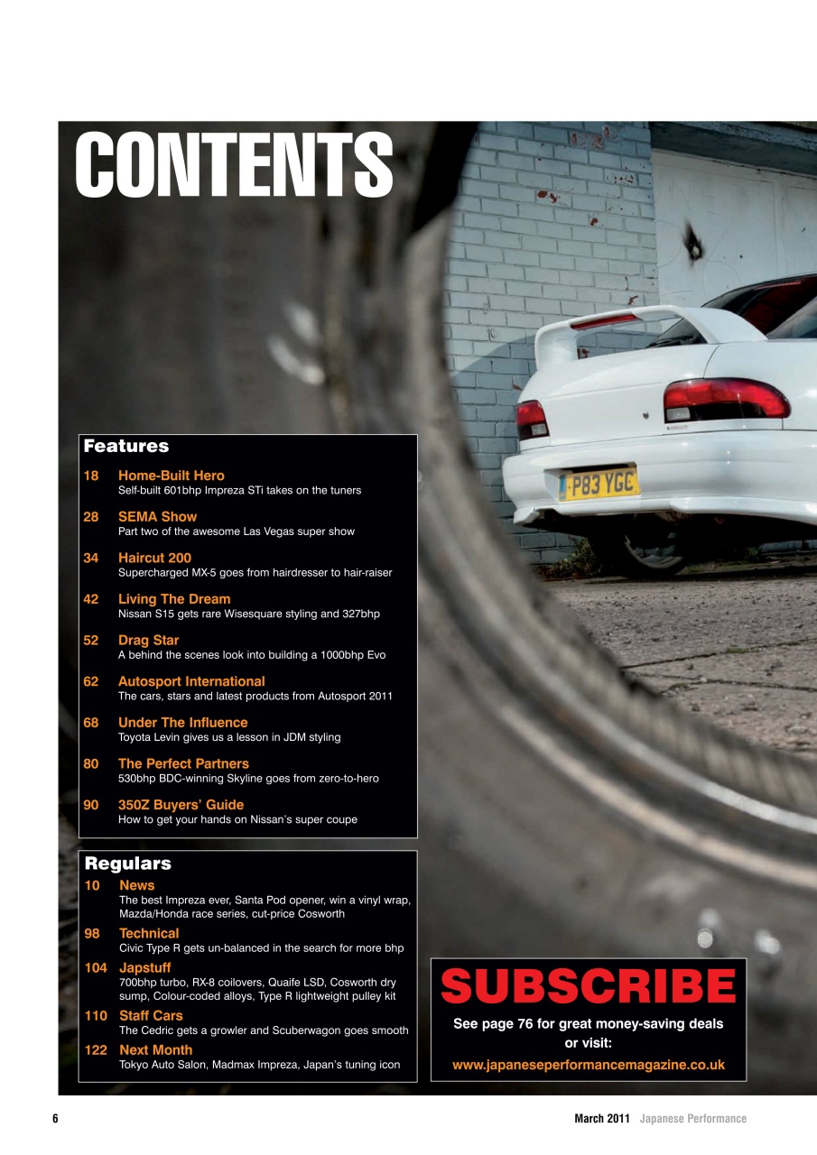 Japanese Performance Preview Pages