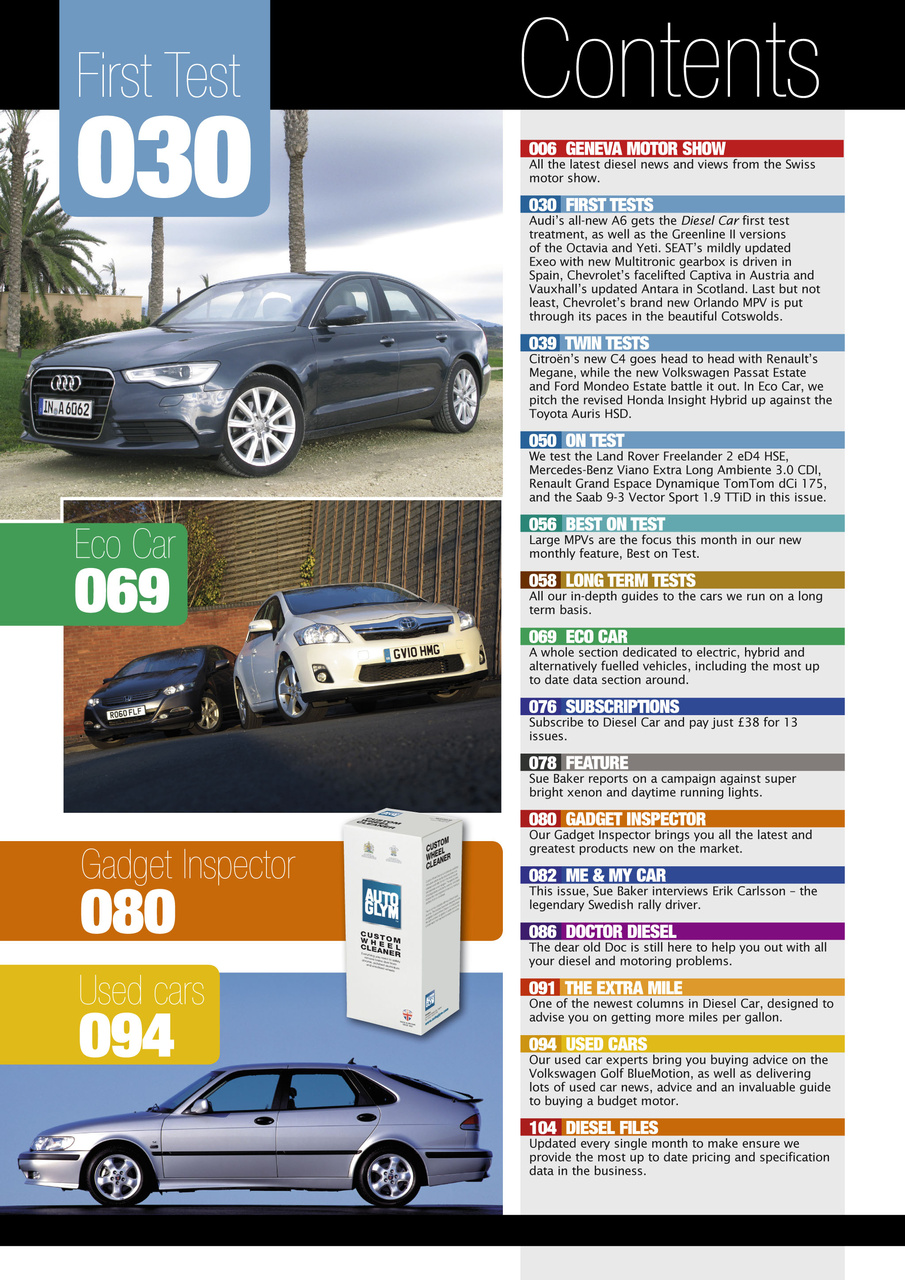Diesel&EcoCar Magazine Preview Pages