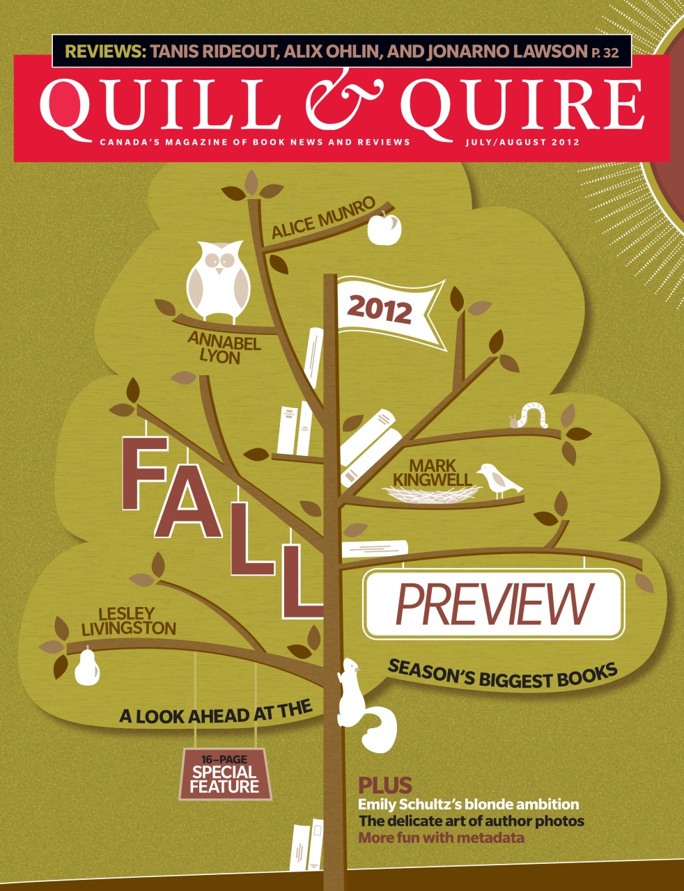 Quill & Quire Preview Pages