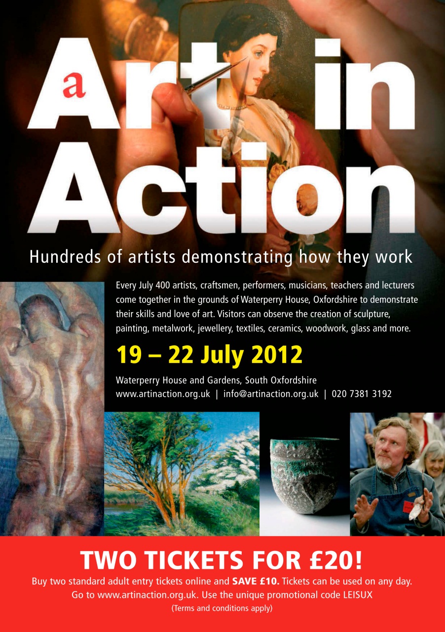 Leisure Painter & The Artist Preview Pages