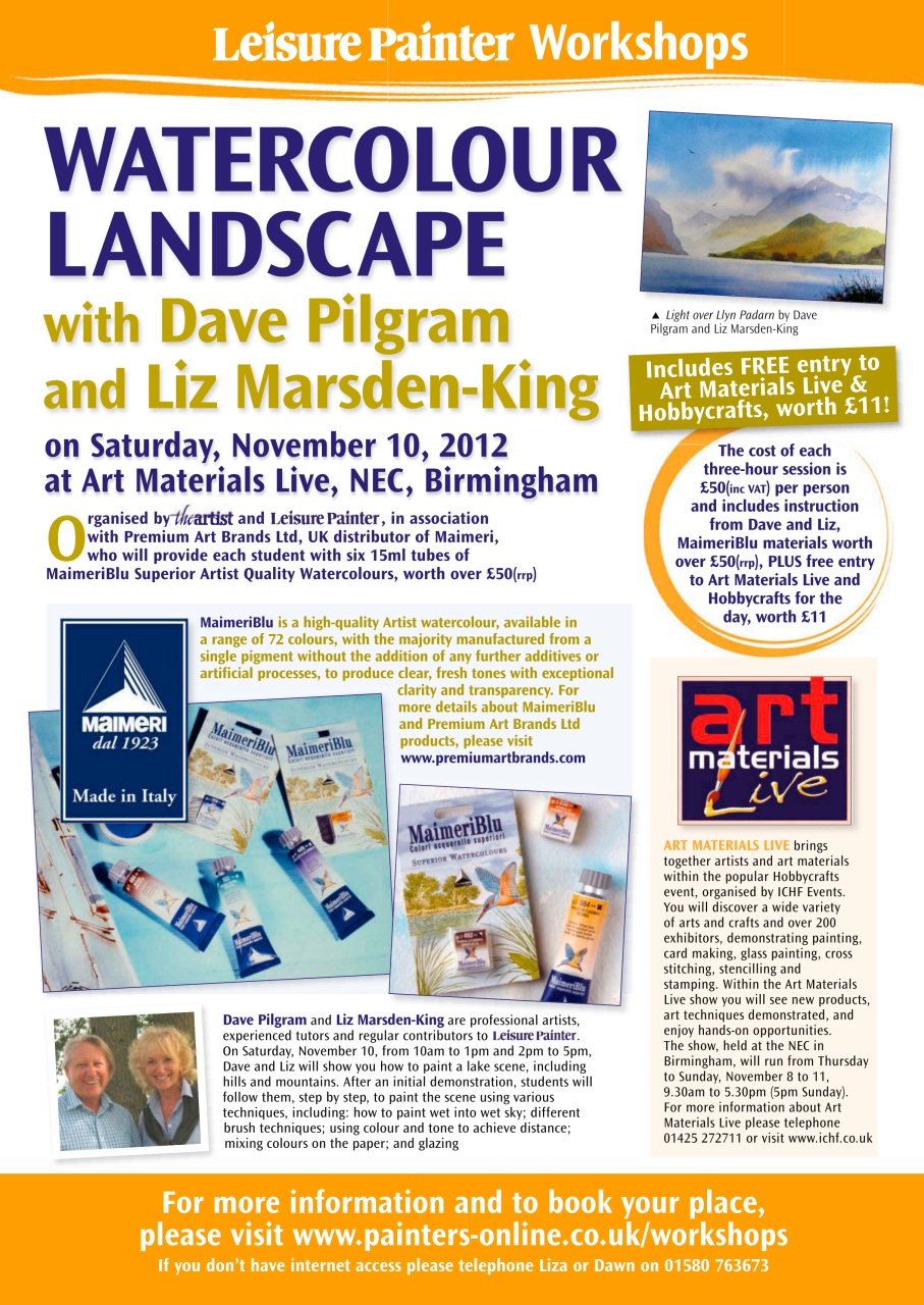 Leisure Painter & The Artist Preview Pages