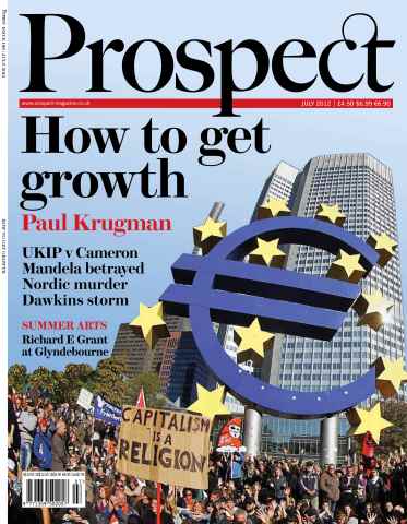 Prospect Magazine issue 196. July 2012
