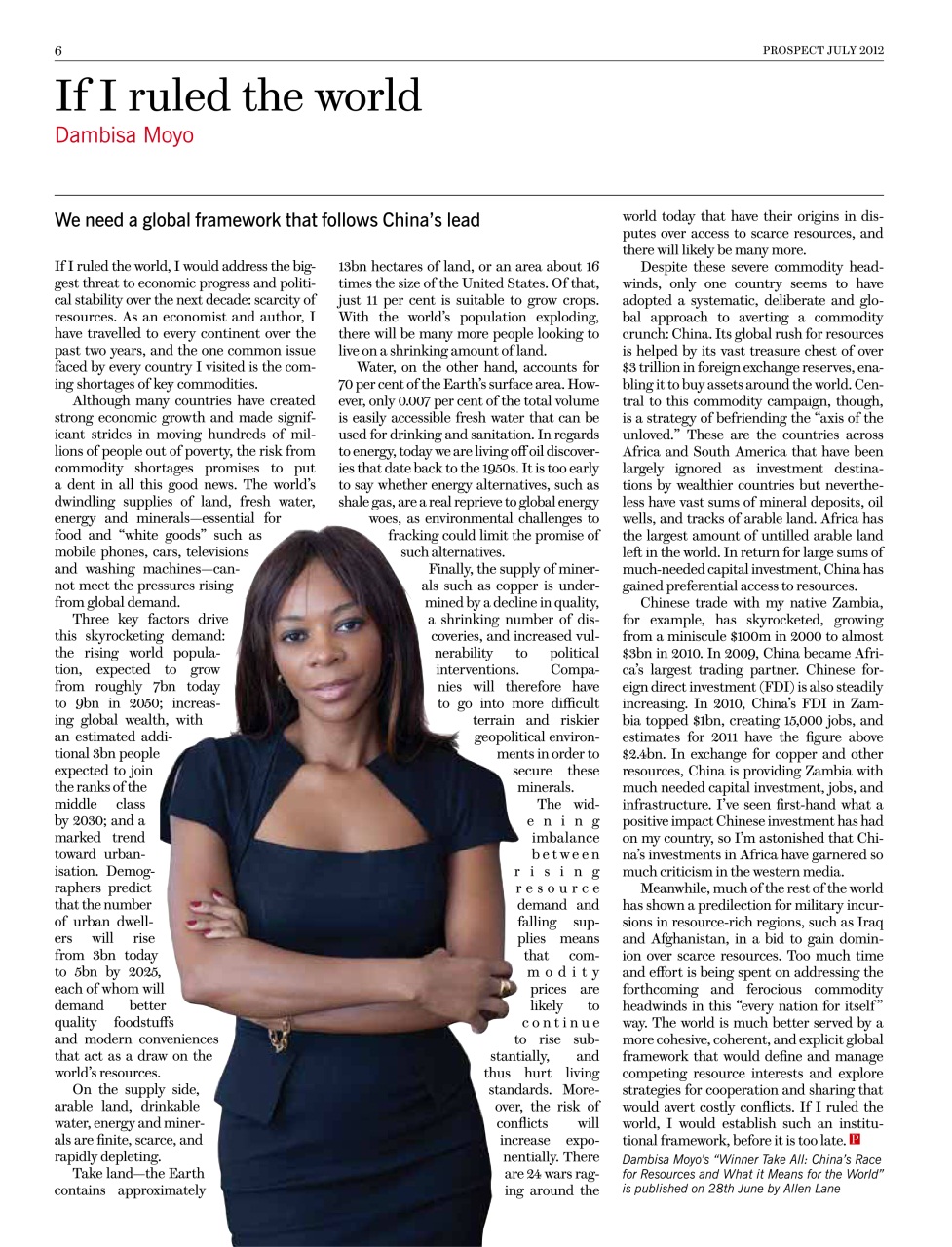 Prospect Magazine Preview Pages