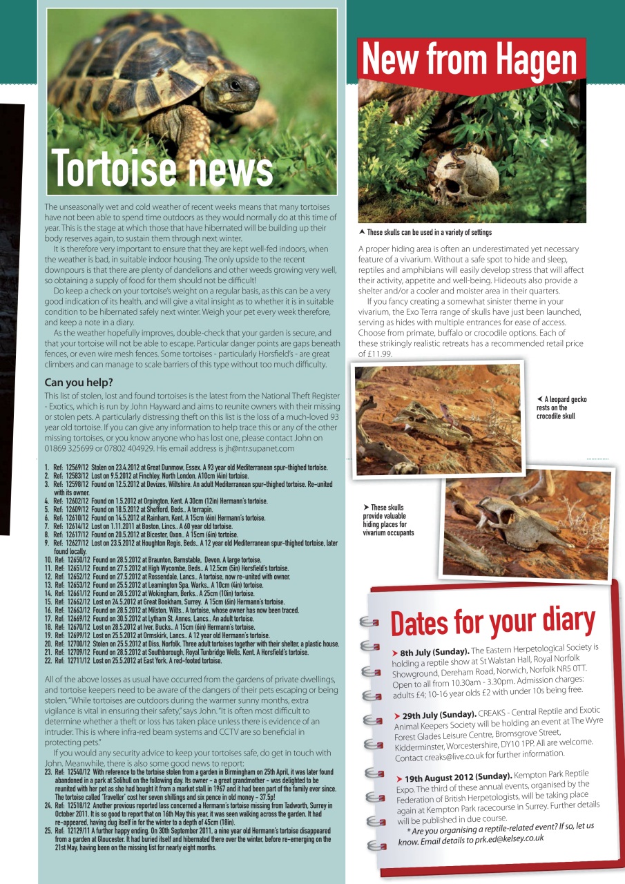 Practical Reptile Keeping Preview Pages