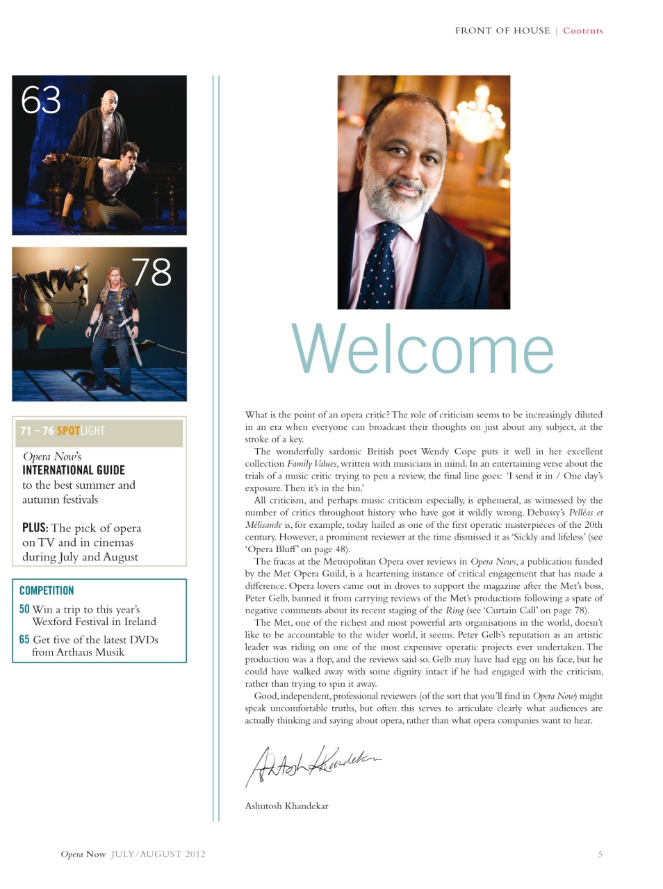 Opera Now Preview Pages