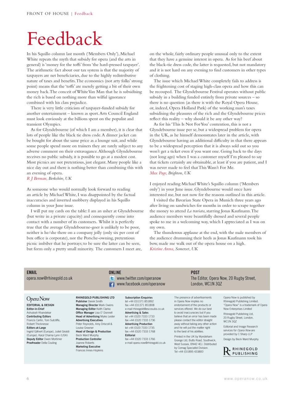 Opera Now Preview Pages