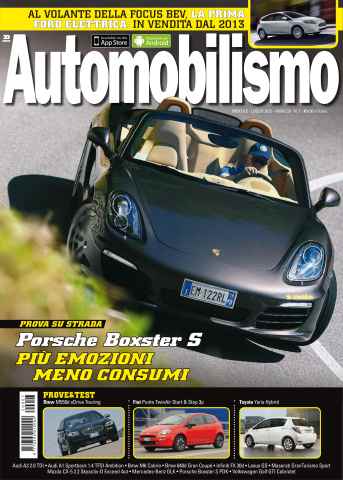 Automobilismo issue Automobilismo 7-2012