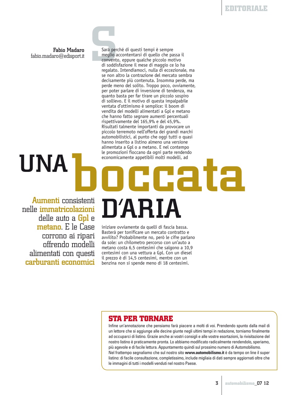 Automobilismo Preview Pages