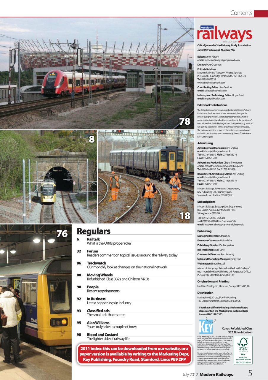 Modern Railways Preview Pages
