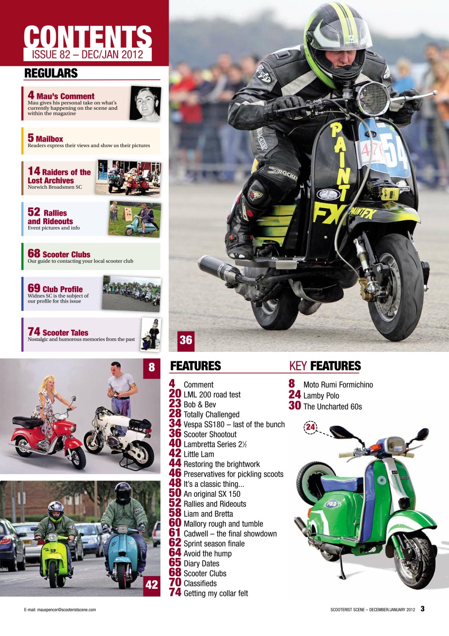 Classic Scooterist Preview Pages