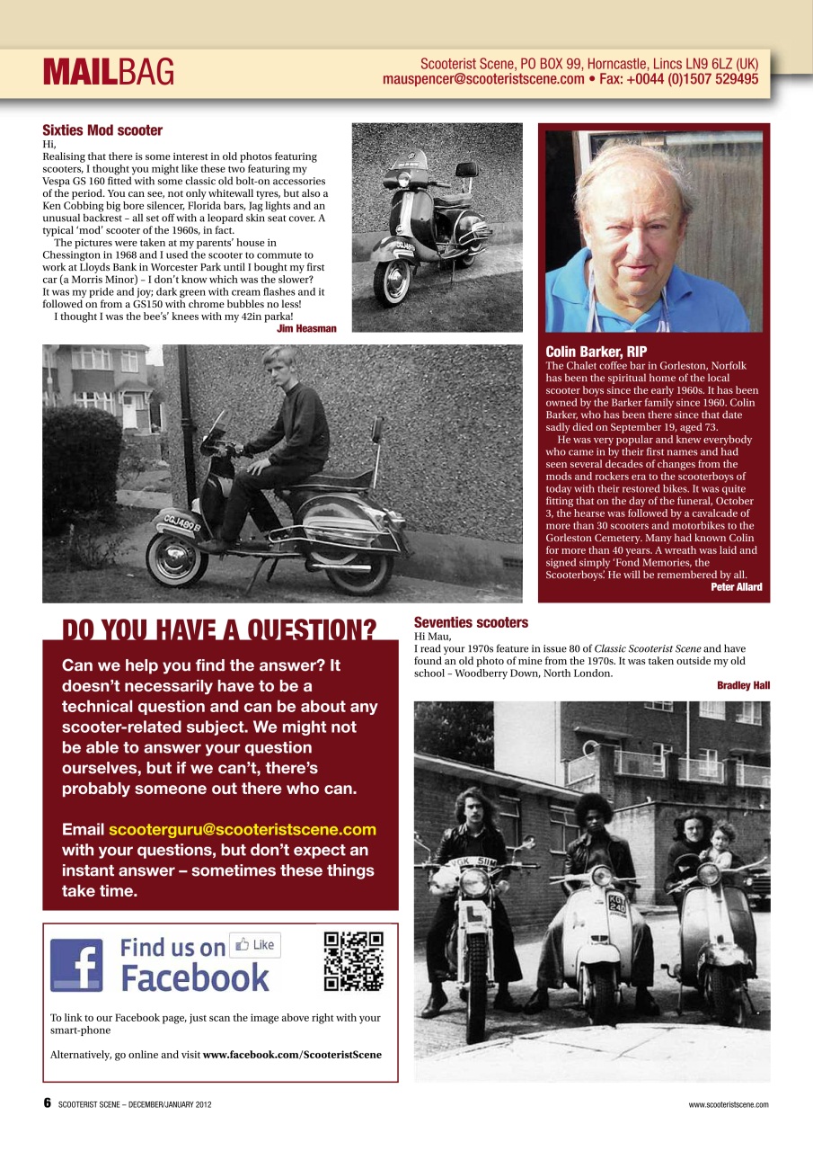 Classic Scooterist Preview Pages