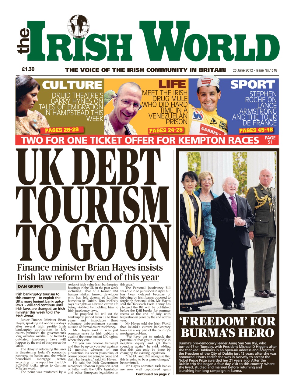 Irish World Preview Pages