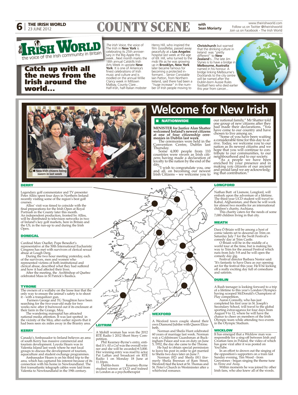 Irish World Preview Pages
