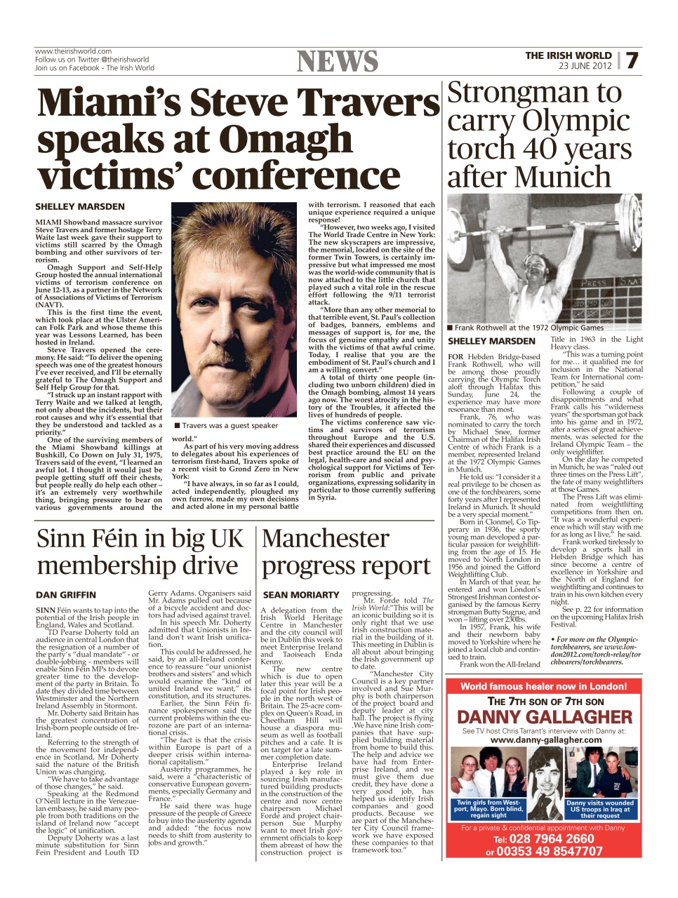 Irish World Preview Pages