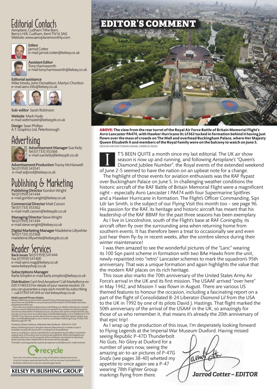 Aeroplane Preview Pages