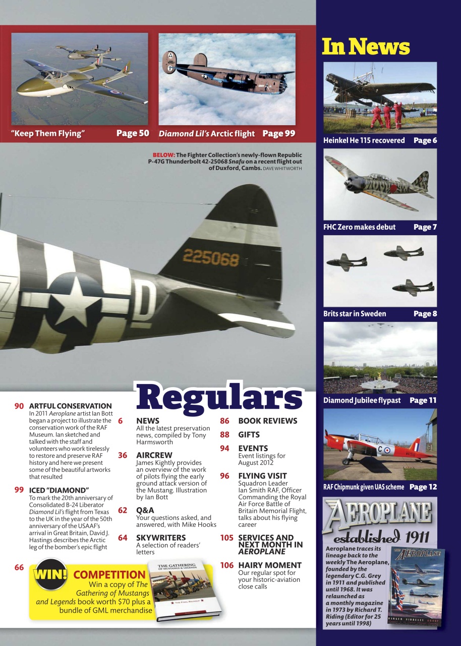 Aeroplane Preview Pages