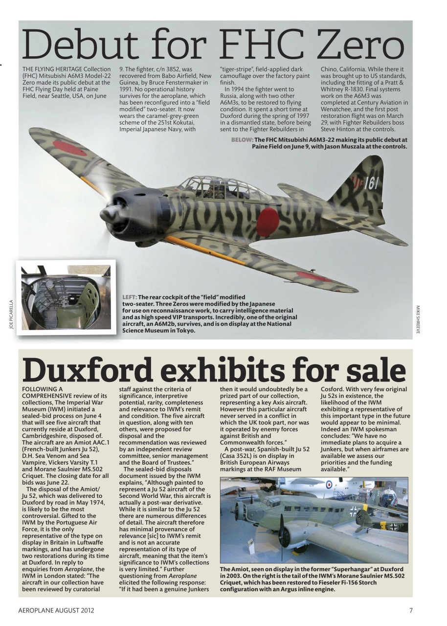 Aeroplane Preview Pages