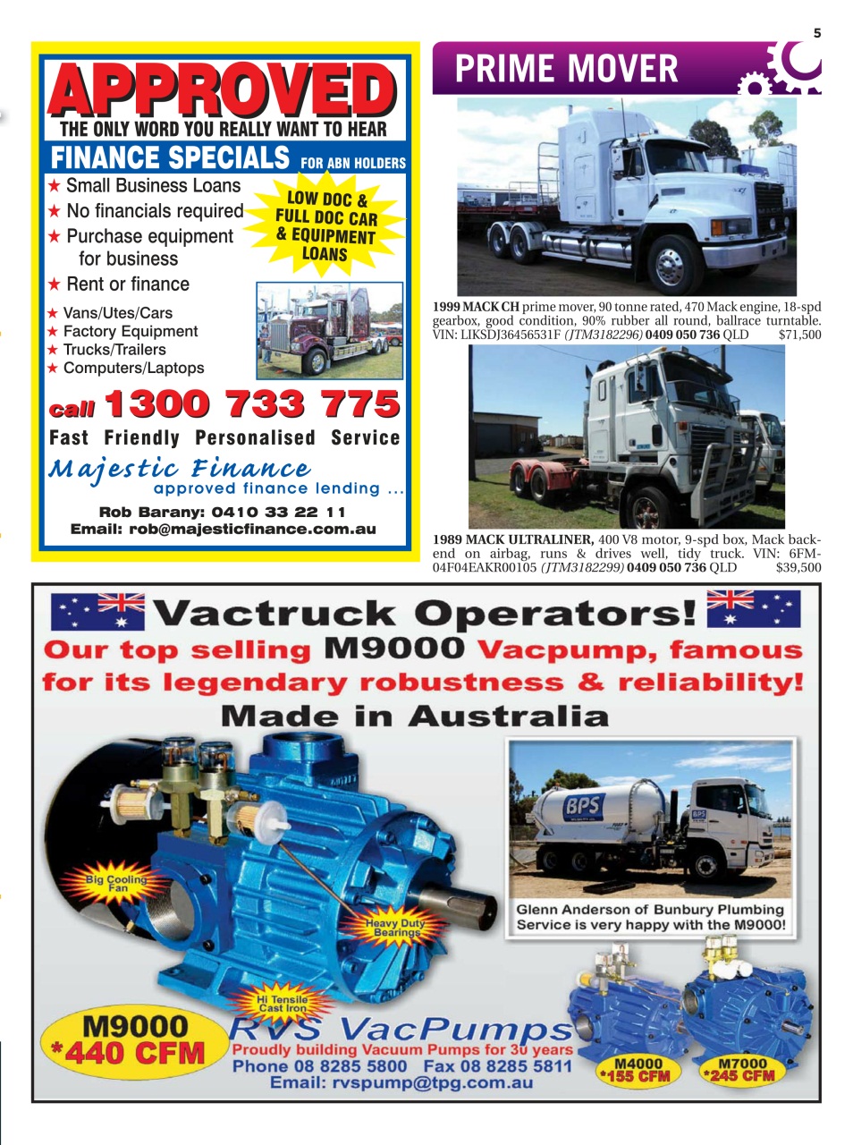 JUST TRUCKS Preview Pages