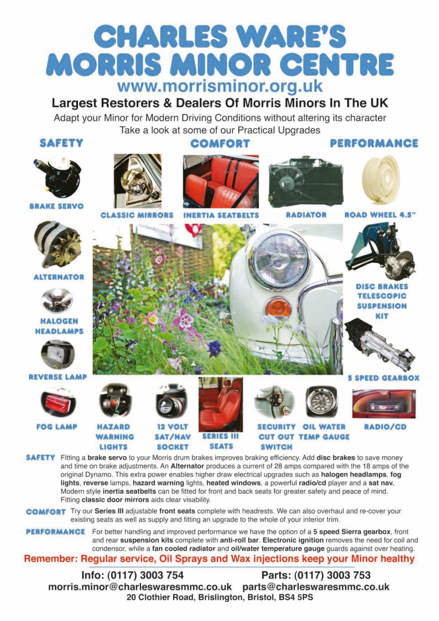 Morris Minor Magazine Preview Pages
