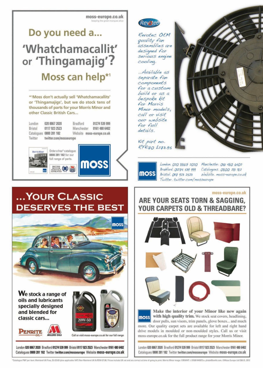 Morris Minor Magazine Preview Pages