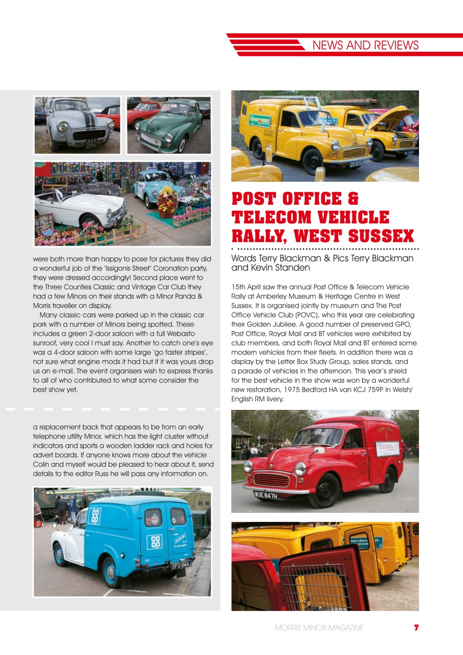 Morris Minor Magazine Preview Pages