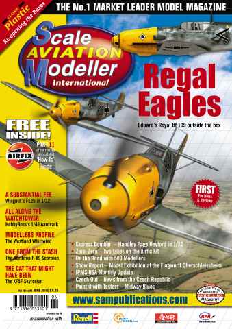 Scale Aviation and Military Modeller International (A) issue SAMI Vol 18 Iss 06 June 2012