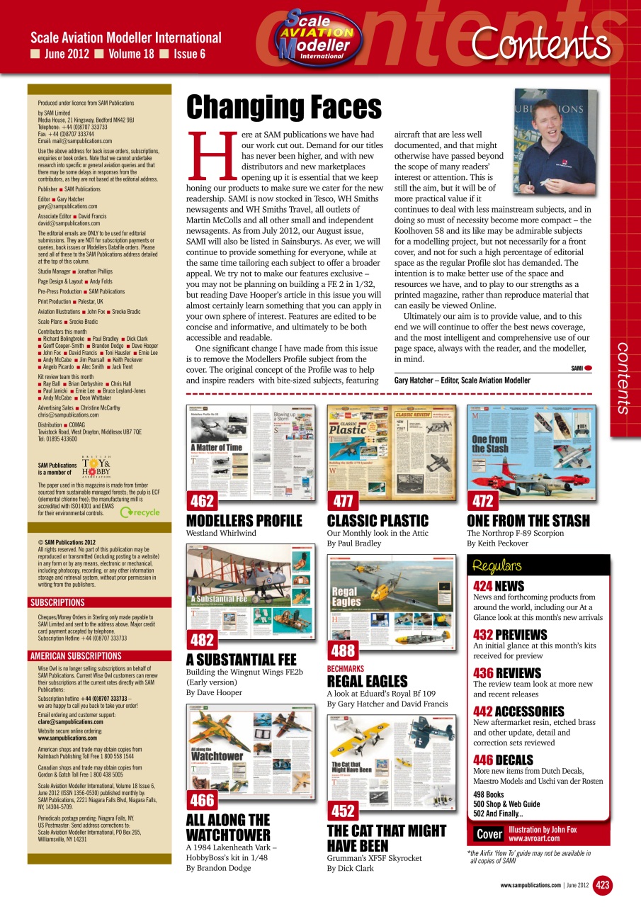 Scale Aviation and Military Modeller International (A) Preview Pages