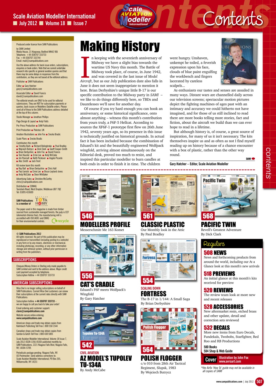 Scale Aviation and Military Modeller International (A) Preview Pages