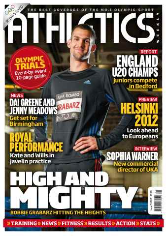 AW – Athletics Weekly Magazine issue AW June 21 2012