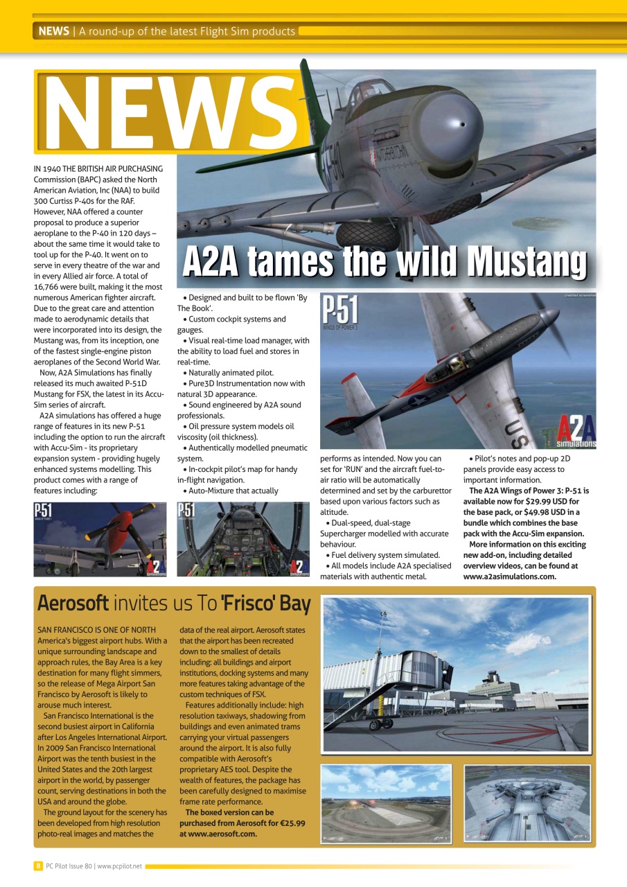 PC Pilot Preview Pages