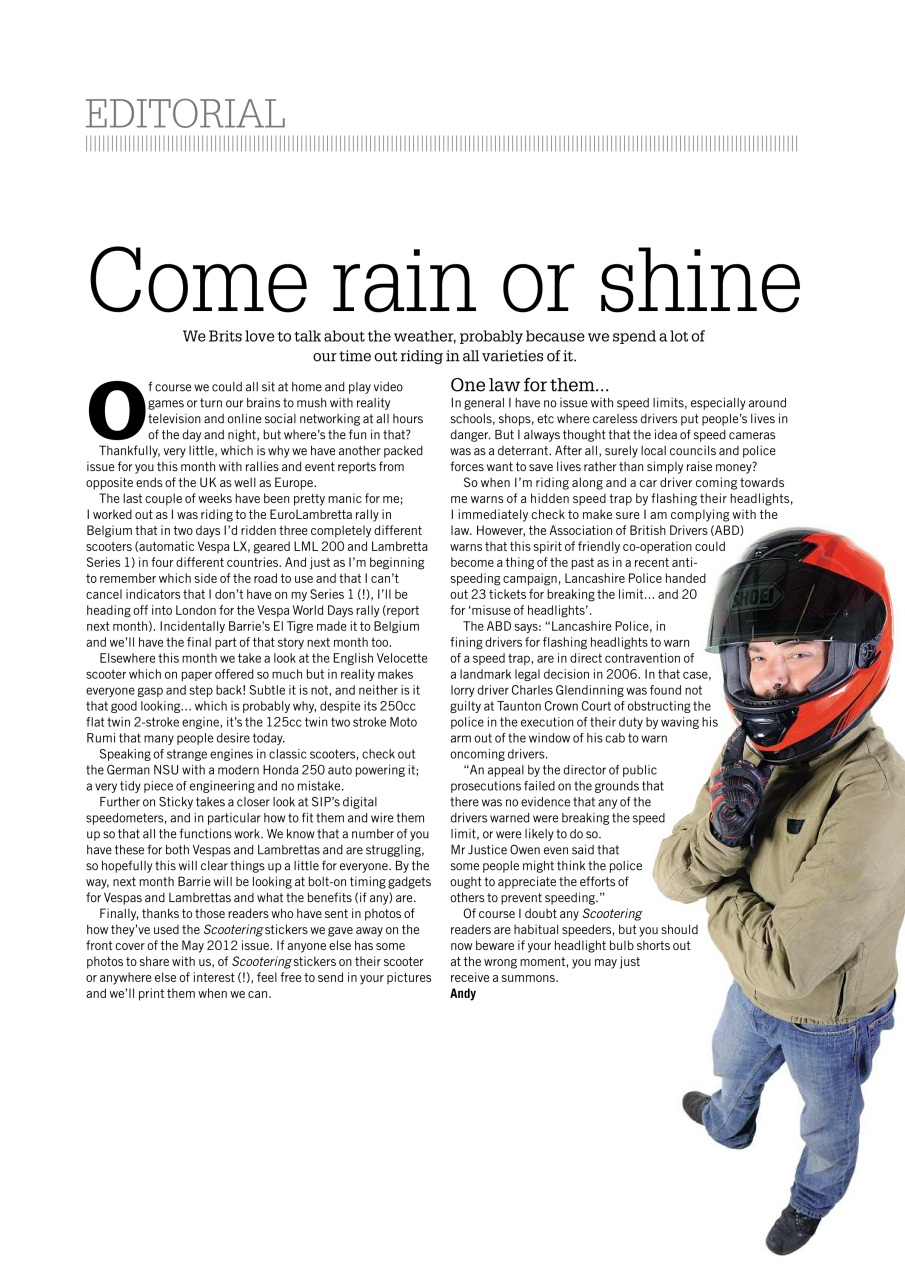 Scootering Preview Pages